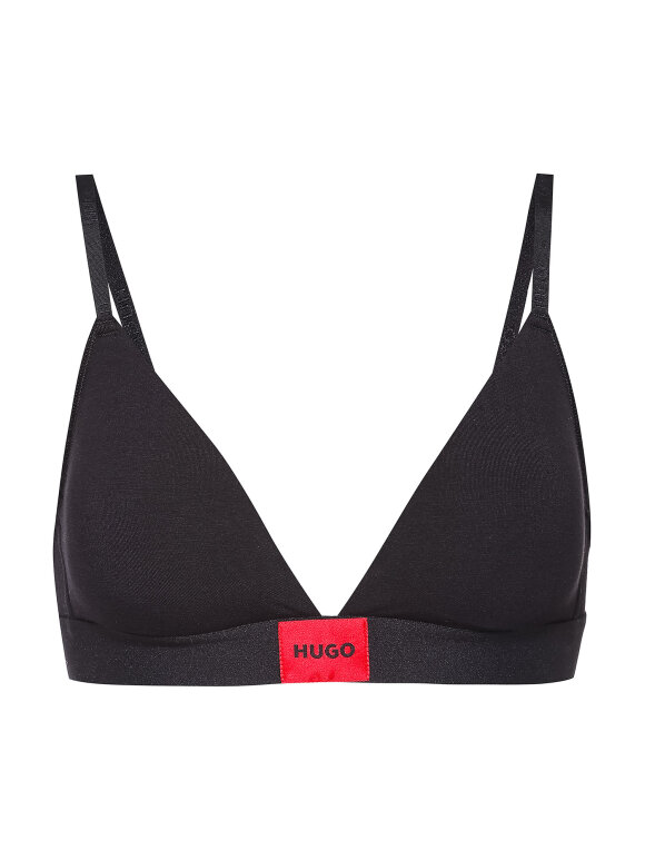 HUGO WOMENSWEAR - HUGO WOMEN TRIANGLE RED LABEL BRA