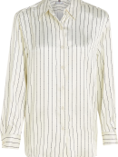 TOMMY WOMENSWEAR - TOMMY WOMENSWEAR Satin Striped Fluid Shirt Ls