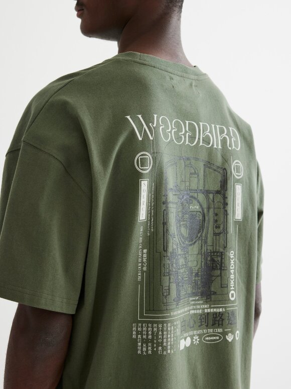 Woodbird - WOODBIRD BAINE TRAIN TEE