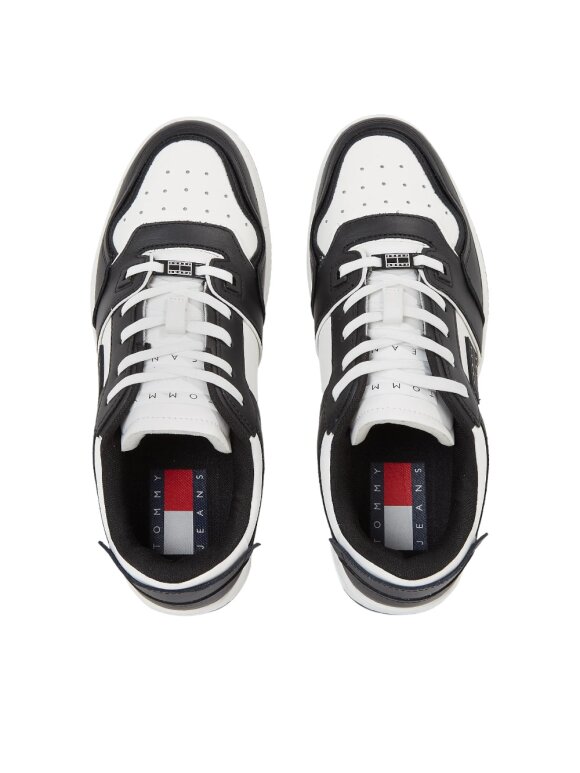 Tommy Hilfiger MENSWEAR - TOMMY LEATHER BASKETBALL TRAINERS