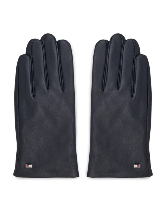 Tommy Hilfiger MENSWEAR - TOMMY Essential Flag Leather Gloves