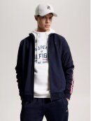 Tommy Hilfiger MENSWEAR - TOMMY TRIM TAPE ZIP THROUGH