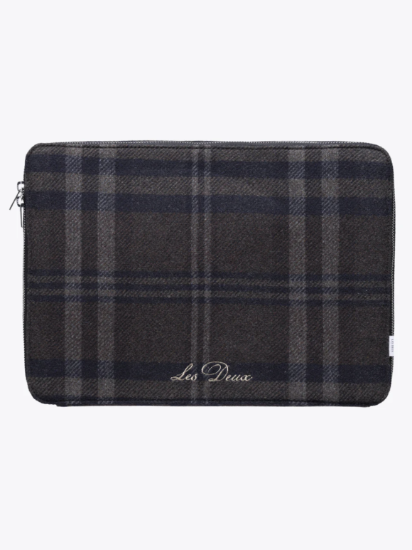 Les  Deux Copenhagen - LES DEUX CHECK WOOL LAPTOP SLEEVE