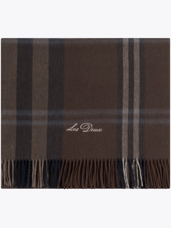 Les  Deux Copenhagen - LES DEUX CHECK WOOL SCARF