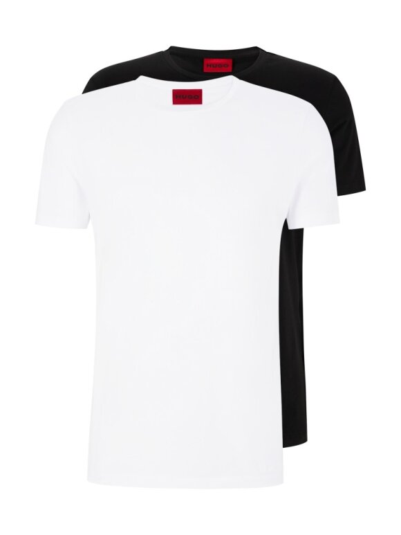 HUGO MENSWEAR - HUGO ROUND 2 PACK T-SHIRT