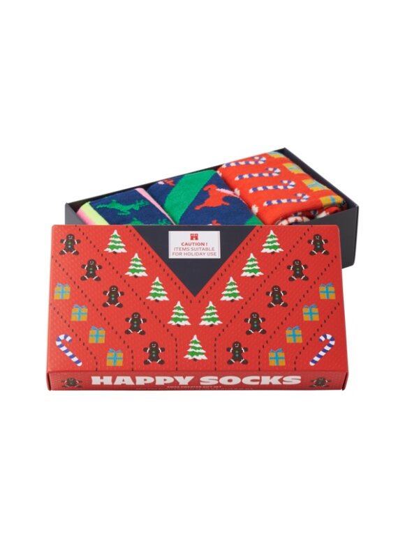 Happy Socks - HAPPY SOCKS 3-PACK X-MAS SWEATER SOCKS