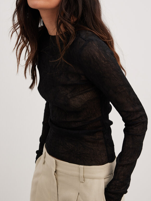 NA-KD STRUCTURED L/S TOP