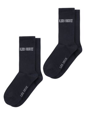 LES DEUX BLAKE 2-PACK RIB SOCKS