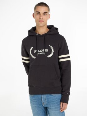 TOMMY H LAUREL MONOTYPE HOODIE