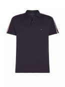 Tommy Hilfiger MENSWEAR - TOMMY H GLOBAL STRIPE MONOTYPE REG POLO