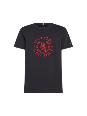 TOMMY H BIG ICON CREST TEE