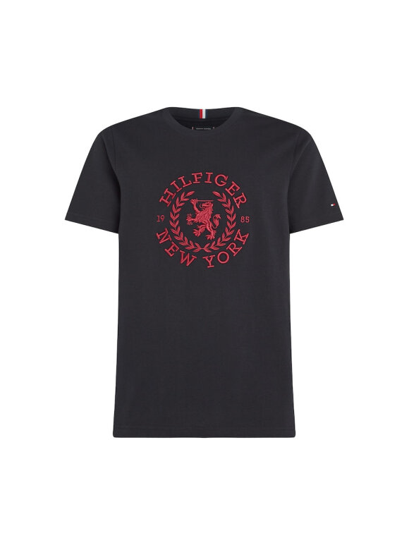 Tommy Hilfiger MENSWEAR - TOMMY H BIG ICON CREST TEE