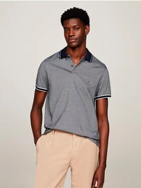 TOMMY Monotype Oxford Collar REGULAR  POLO