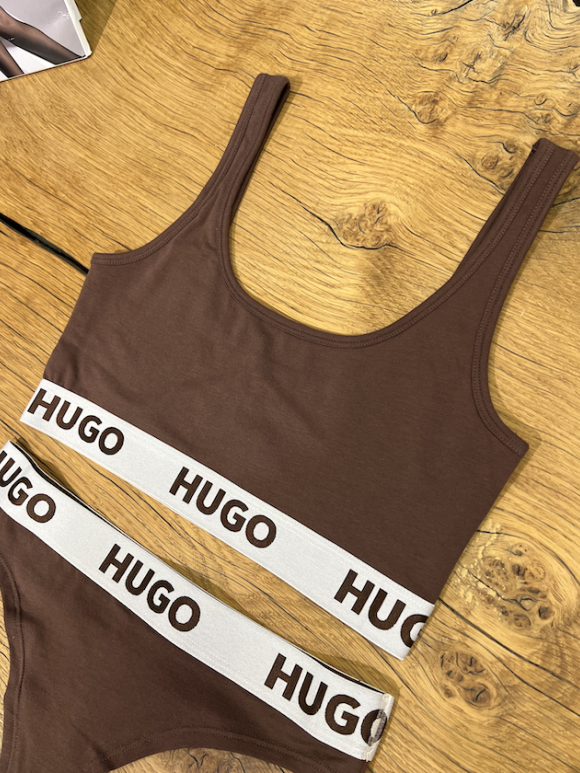 HUGO WOMENSWEAR - HUGO Women BRALETTE SPORTY LOGO