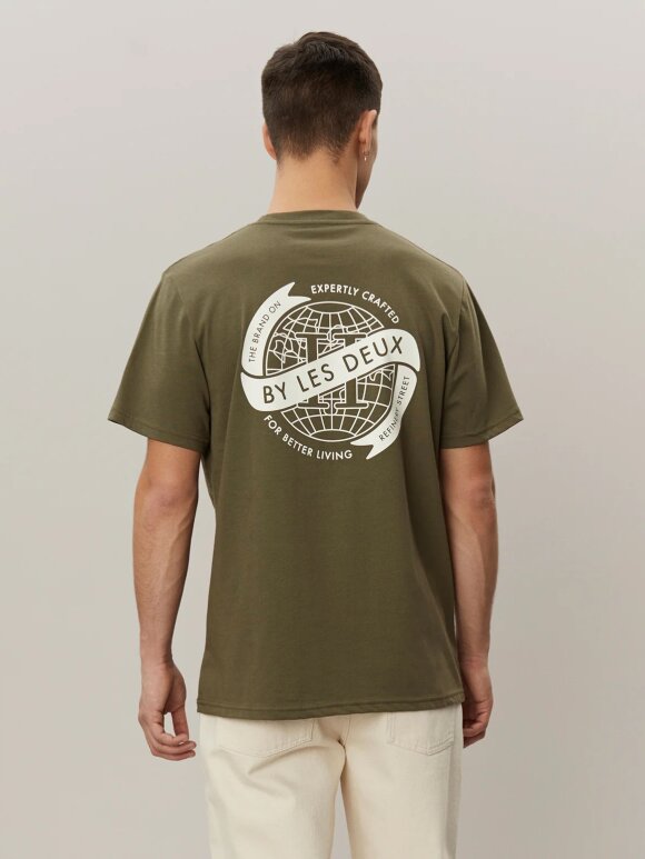 Les  Deux Copenhagen - LES DEUX GLOBE T-SHIRT