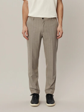 LES DEUX COMO LIGHT PINSTRIPE SUIT PANTS