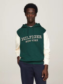 Tommy Hilfiger MENSWEAR - TOMMY HILFIGER MONOTYPE COLOUR-BLOCKED HOODY