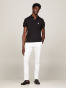 Tommy Hilfiger MENSWEAR - TOMMY MONOGRAM EMBROIDERY INTERLOCK REGULAR POLO