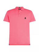 Tommy Hilfiger MENSWEAR - TOMMY MONOGRAM EMBROIDERY INTERLOCK REGULAR POLO