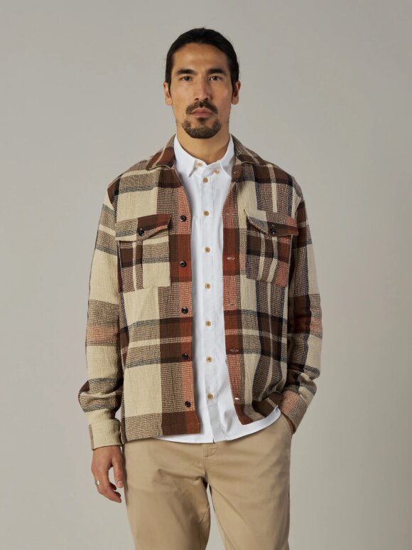 Mos Mosh Gallery - MOS MOSH GALLERY NOLAN CHECK SPRING OVERSHIRT