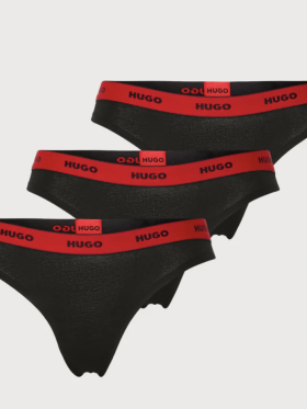 HUGO W TRIPLET THONG STRIPE
