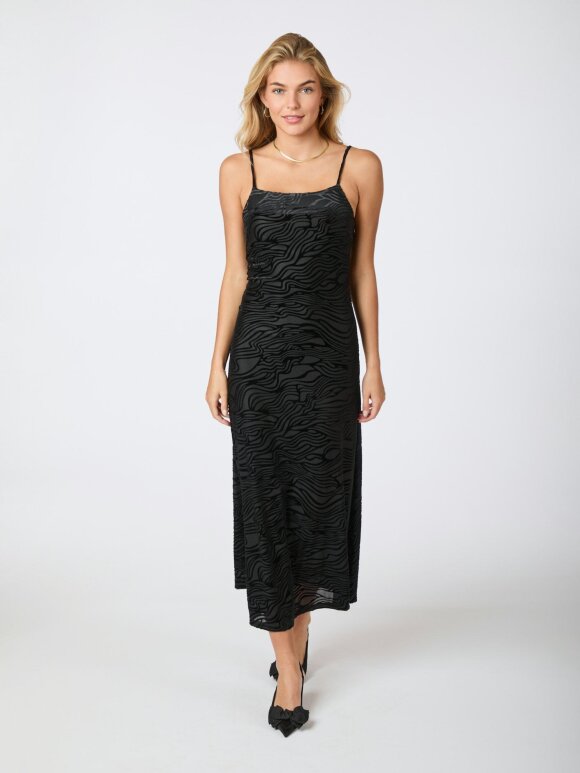 Neo Noir - NEO NOIR SALI ZEBRA BURNOUT DRESS