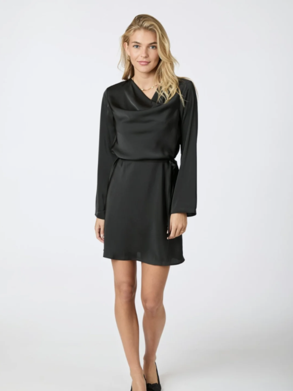 Neo Noir - NEO NOIR VEGA SOFT SATIN DRESS