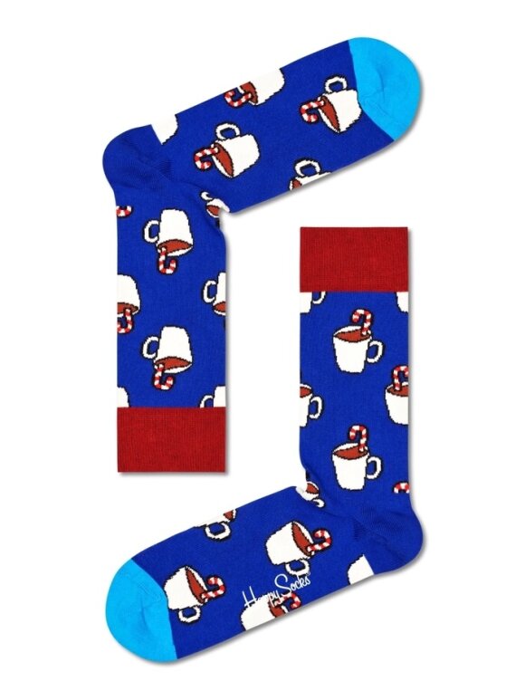 Happy Socks - HAPPY SOCKS CANDY CANE COCOA SOCK