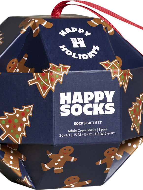 Happy Socks - HAPPY SOCKS 1-PACK GINGERBREAD COOKIES