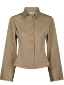 Neo Noir - NEO NOIR ROSA PINSTRIPE SHIRT