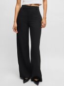 HUGO WOMENSWEAR - HUGO WOMENSWEAR HASENE REGULAR-FIT TROUSERS IN STRETCH SEERSUCKER