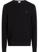 Calvin Klein - CALVIN KLEIN MICRO WAFFLE TEXTURE CN SWEATER