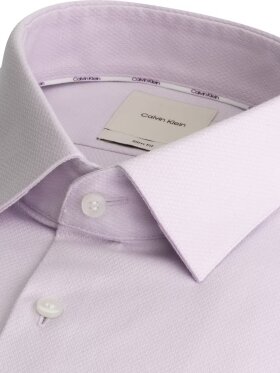 CALVIN KLEIN TONAL STRUCTURE SLIM SHIRT