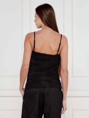 HUGO WOMENSWEAR - HUGO WOMENSWEAR DOFFIANO MESH TOP WITH BUILT-IN CORSET