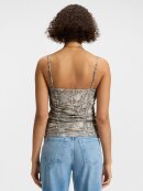 HUGO WOMENSWEAR - HUGO WOMENSWEAR DOFFIANO MESH TOP WITH BUILT-IN CORSET