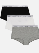 CALVIN KLEIN WOMEN - CALVIN KLEIN WOMEN 3PK BOYSHORTS