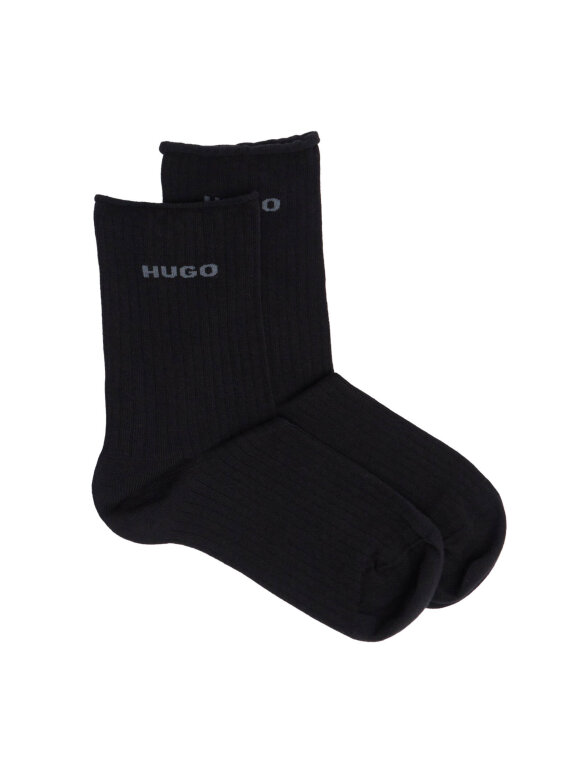 HUGO WOMENSWEAR - HUGO WOMEN 2O QS RN RIB