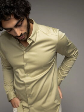 MOS MOSH GALLERY MARCO CRUNCH JERSEY SHIRT