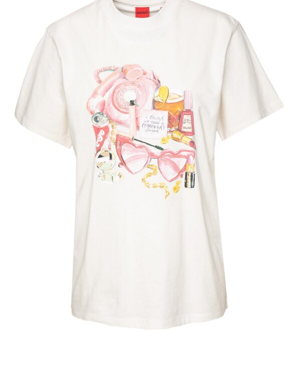 HUGO WOMENSWEAR - HUGO WOMEN VINTAGE TEE_15
