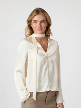 NEO NOIR SUSANNA SATEEN BLOUSE