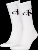 CALVIN KLEIN WOMEN - CALVIN KLEIN WOMEN  2P SOCKS MONOGRAM