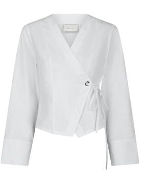 NEO NOIR SALVIA POPLIN SHIRT