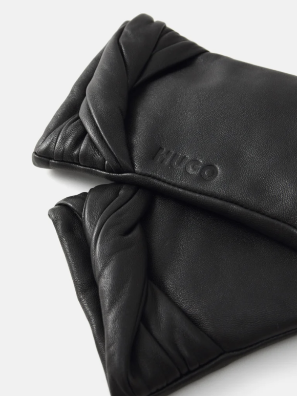 HUGO WOMENSWEAR - HUGO WOMEN BEGGY-BOW GLOVES