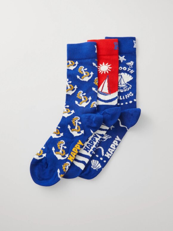 Happy Socks - HAPPY SOCKS 3-PACK SMOOTH SAILING GIFT