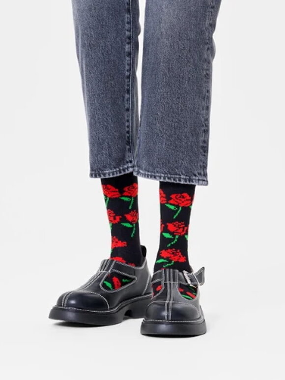 Happy Socks - HAPPY SOCKS ROSE HEARTS SOCK