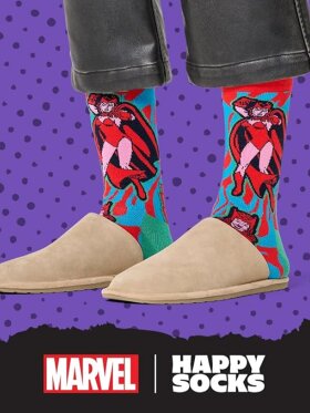 HAPPY SOCKS MARVEL SCARLET WITCH SOCK