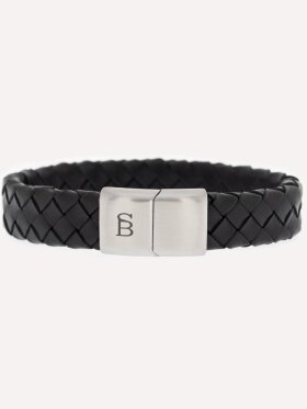 STEEL & BARNET LEATHER BRACELET PRESTON
