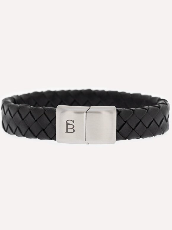 STEEL & BARNETT - STEEL & BARNET LEATHER BRACELET PRESTON