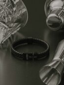 STEEL & BARNETT - STEEL & BARNET LEATHER BRACELET HARRISON