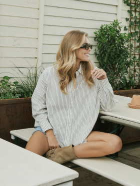 Neo Noir Dalma Crepe Shirt